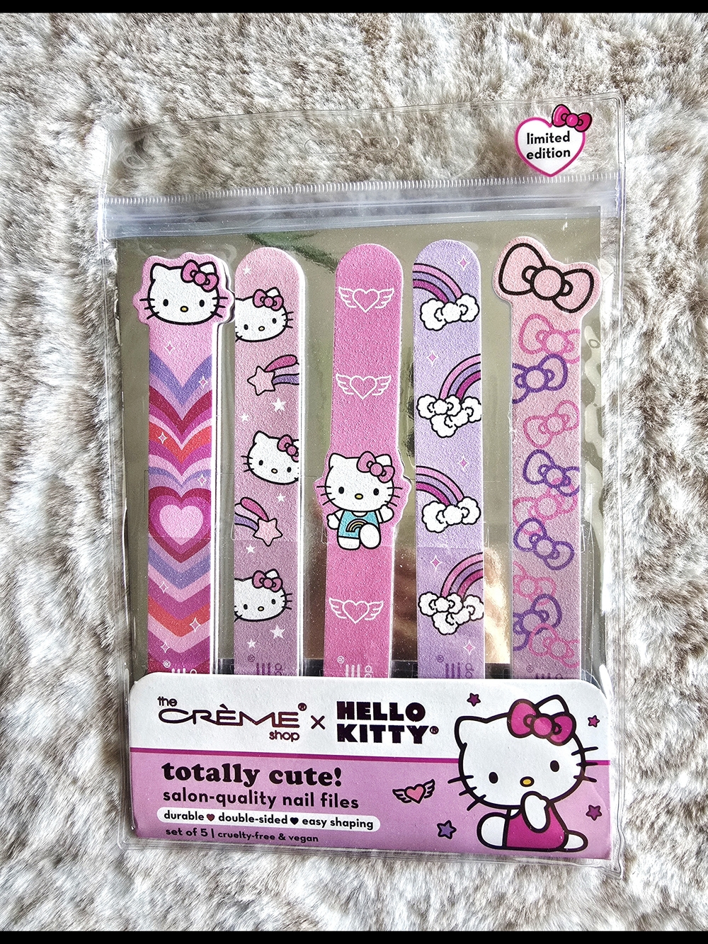 NEW! The Creme Shop x Hello Kitty Totally Cute! Nail Files